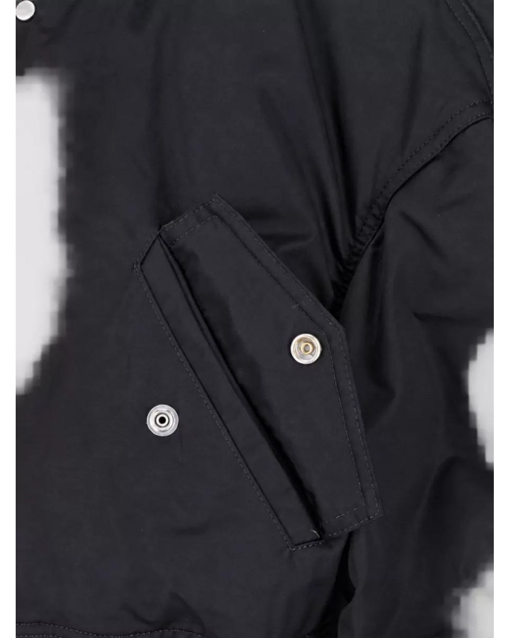 Rick Owens Black Hooded Puffer Coat