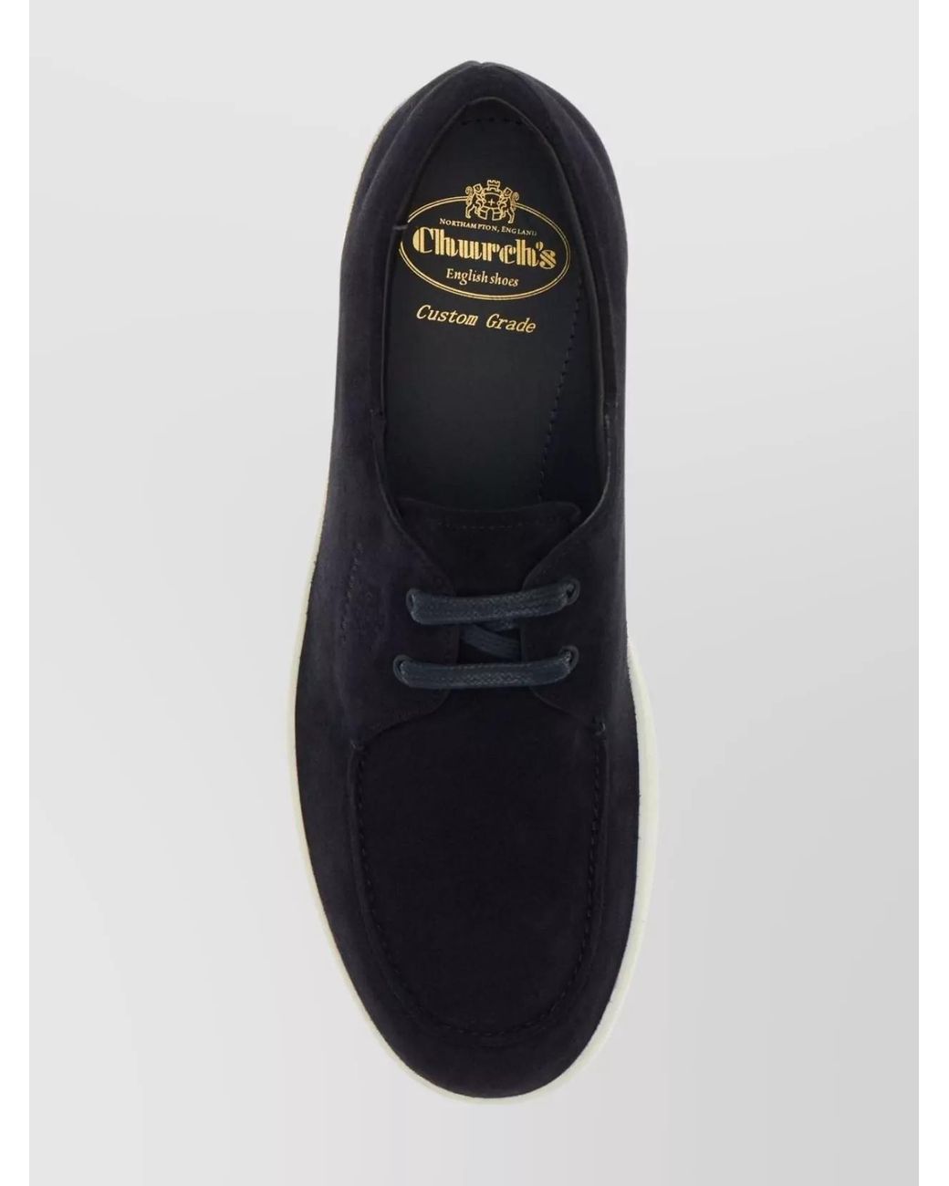 Church's Black Suede Low-Top Sneakers for men
