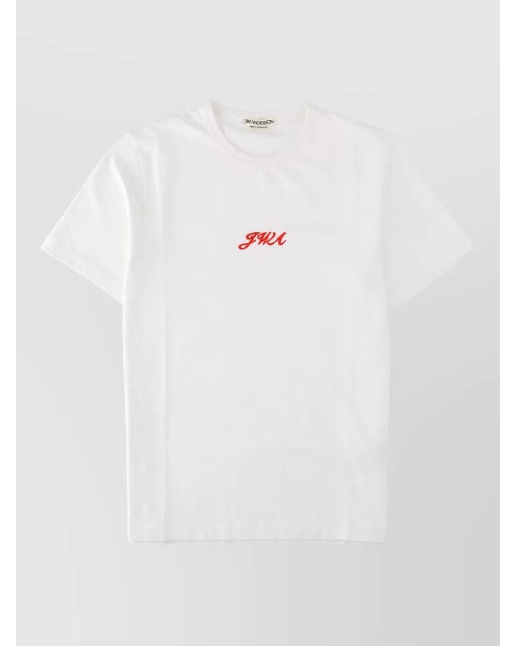 J.W. Anderson White Cotton T-Shirt