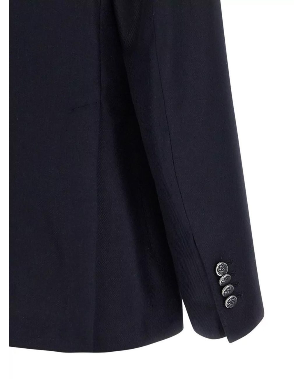 Tagliatore Blue Silk Blazer for men