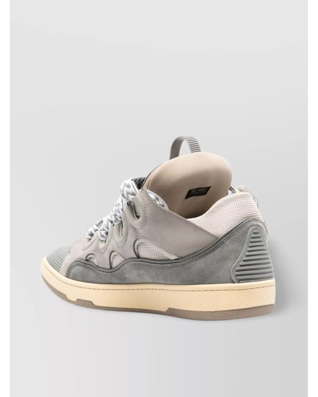 Lanvin Natural Leather Low-Top Sneakers for men
