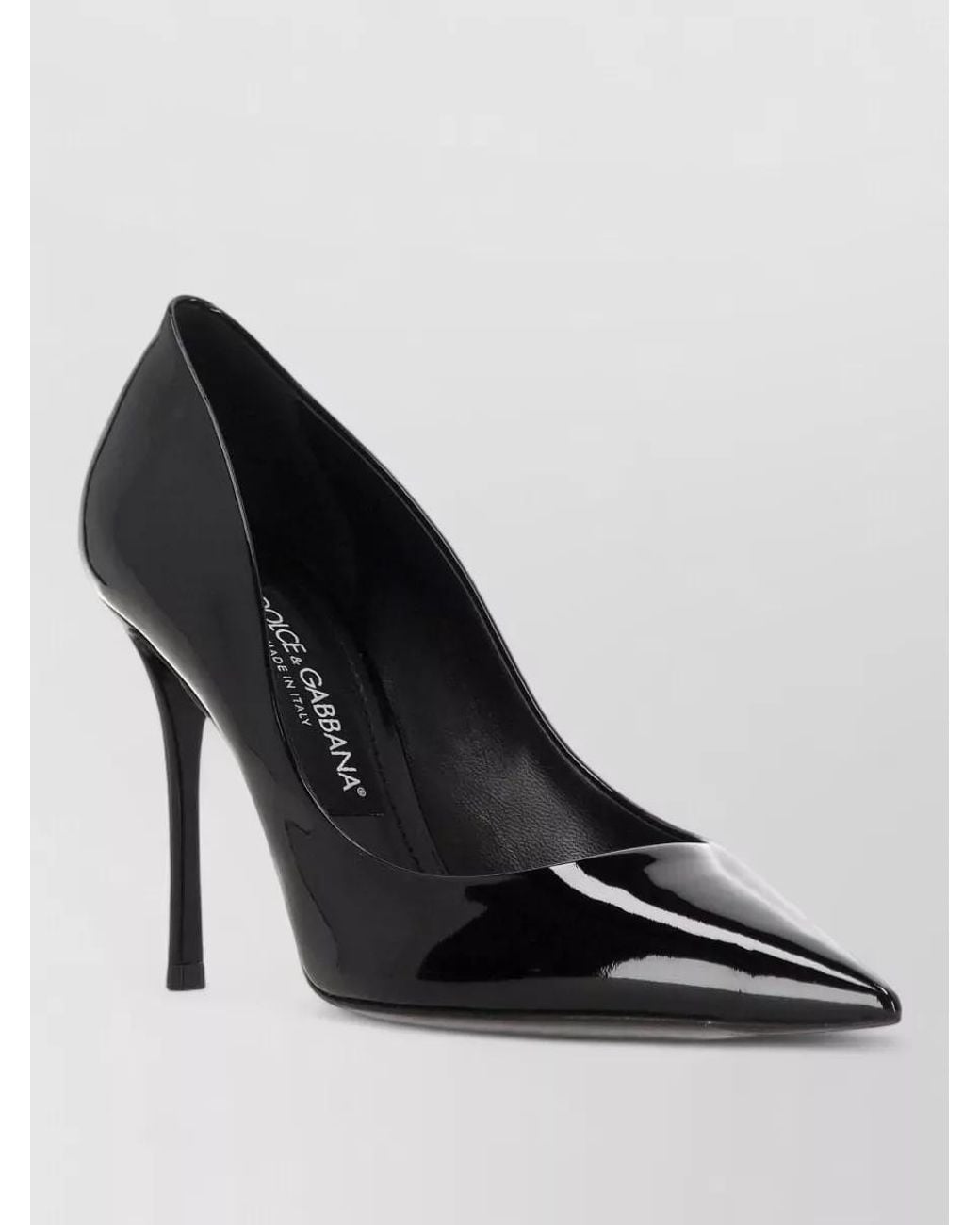 Dolce & Gabbana Black Leather Pumps