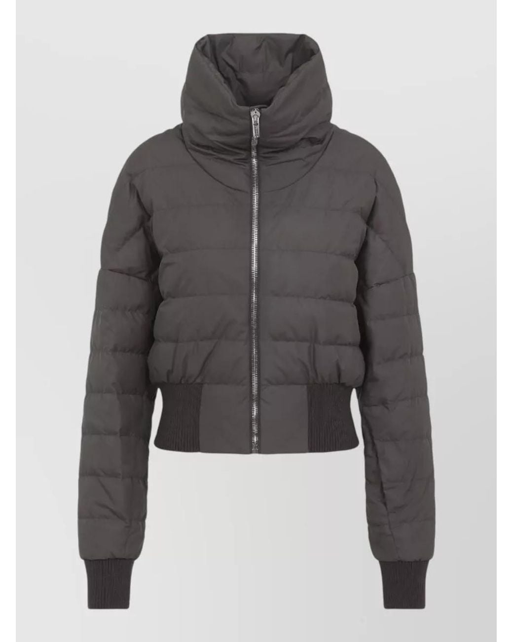 Moncler Gray Cropped Jacket