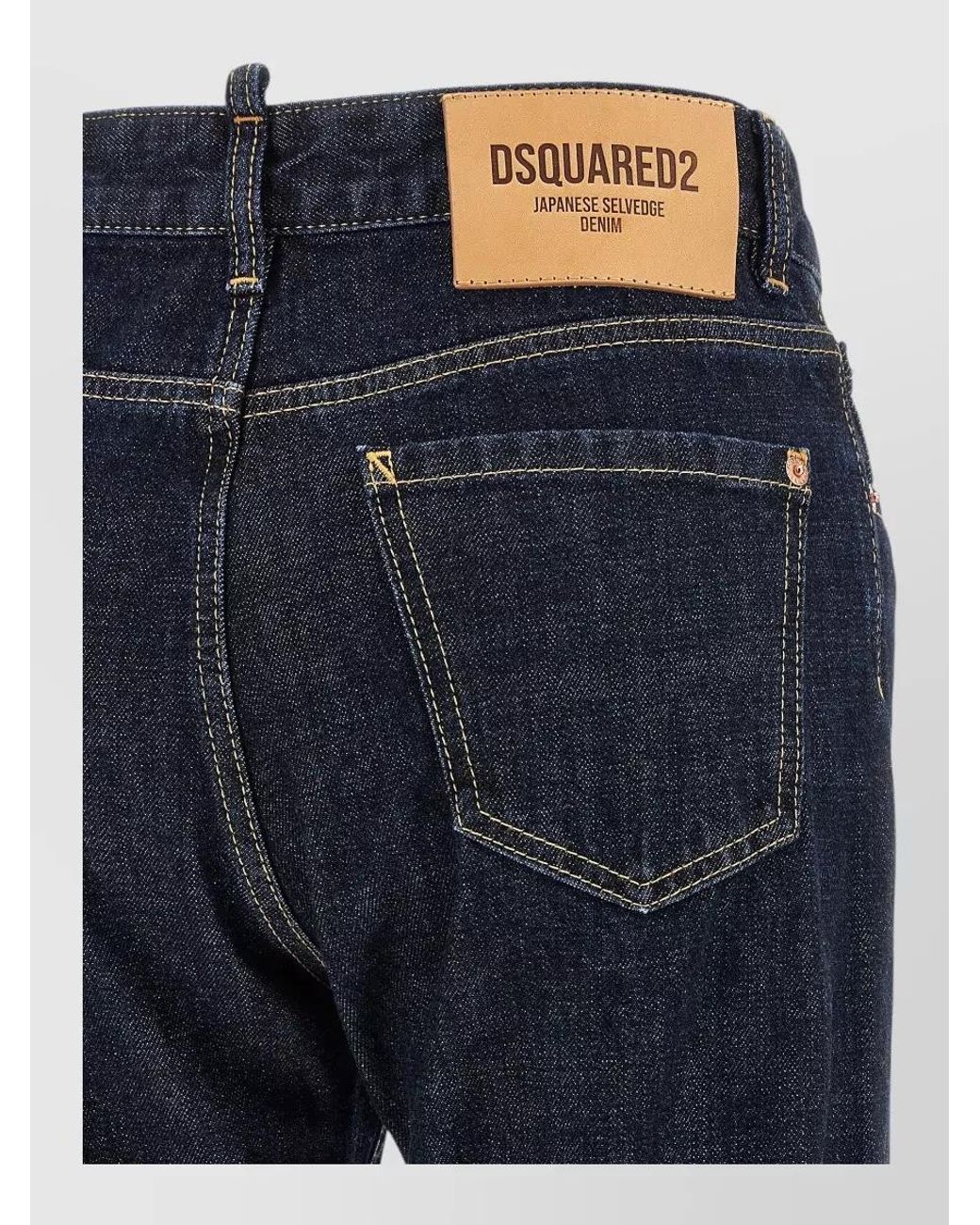 DSquared² Blue Cropped Denim Jeans