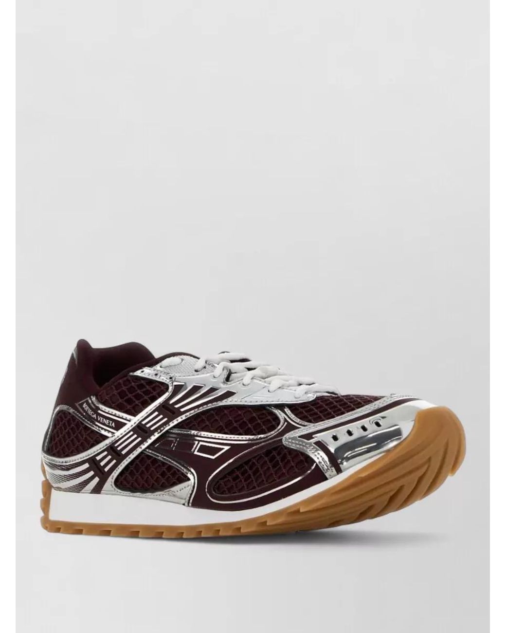 Bottega Veneta Multicolor Mesh Low-Top Sneakers for men