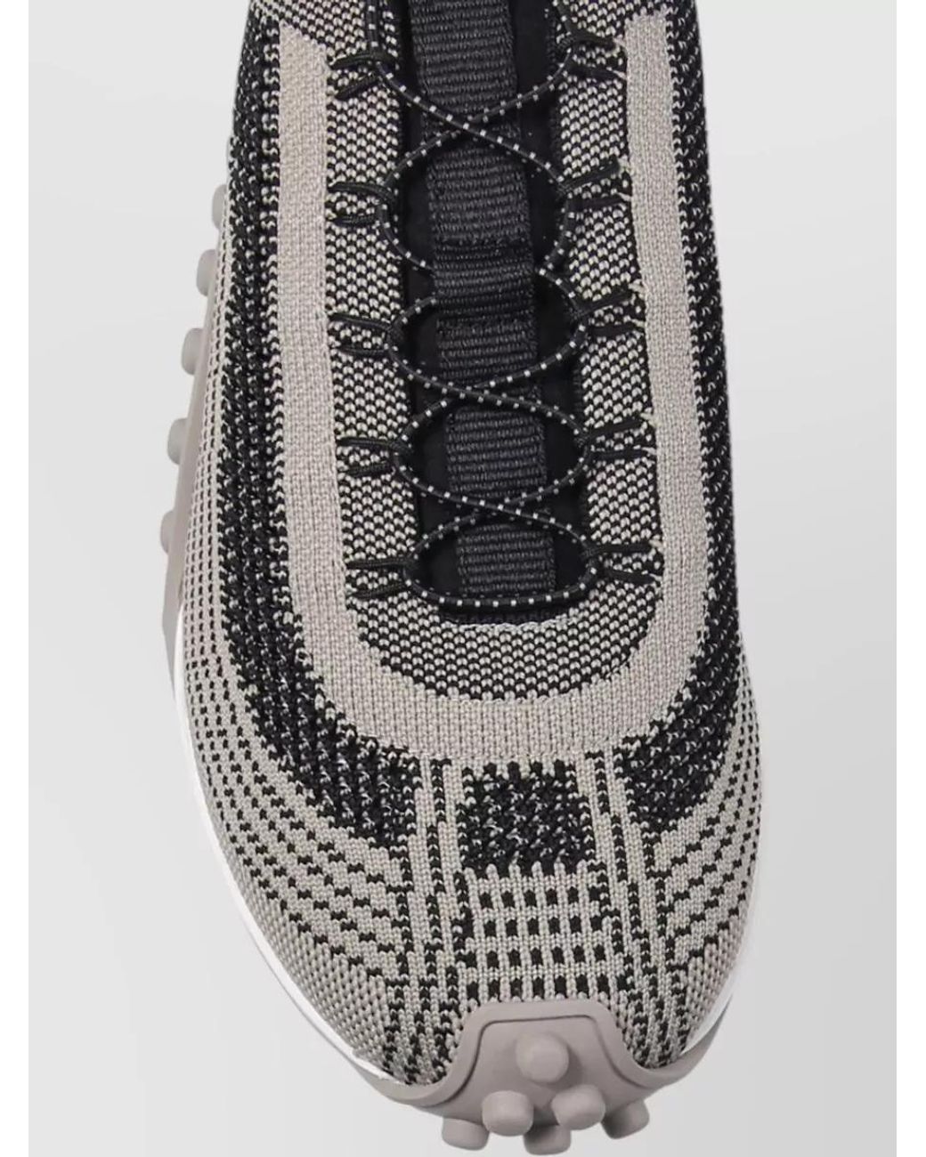 AMI Gray Mirage Lace-Up Sneakers