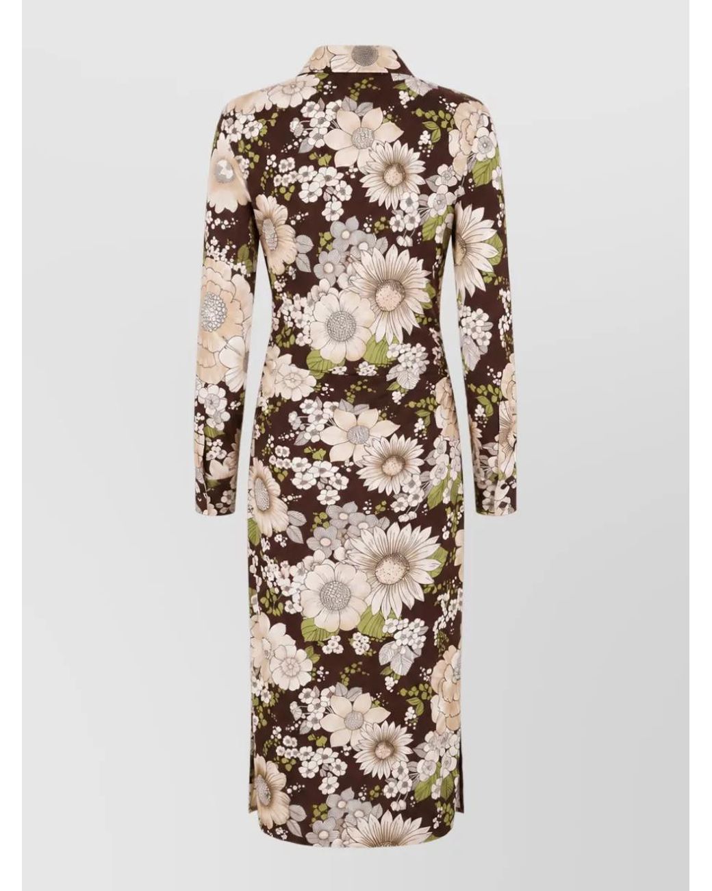Tory Burch Natural Midi Dress