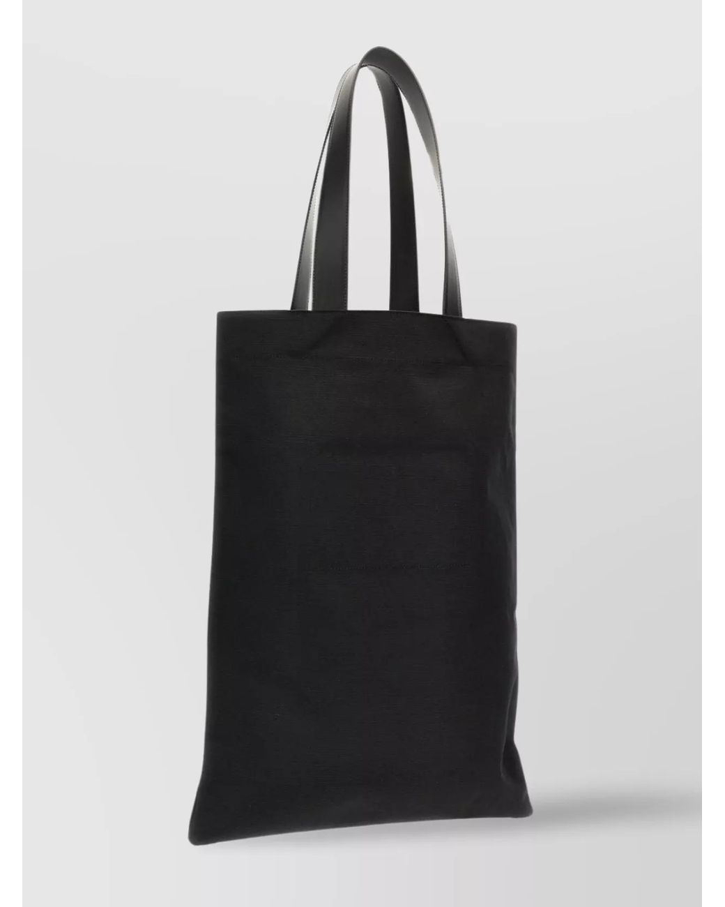 Jil Sander Black Market Tote Large Canvas Tote Bag