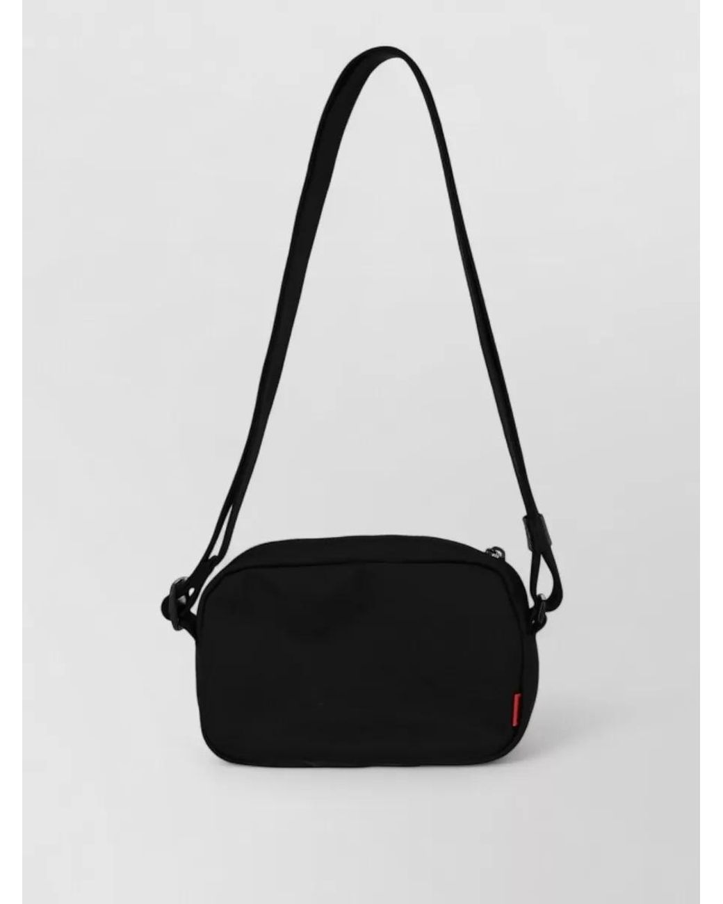 HUGO White Recycled Polyester Shoulder Bag for men