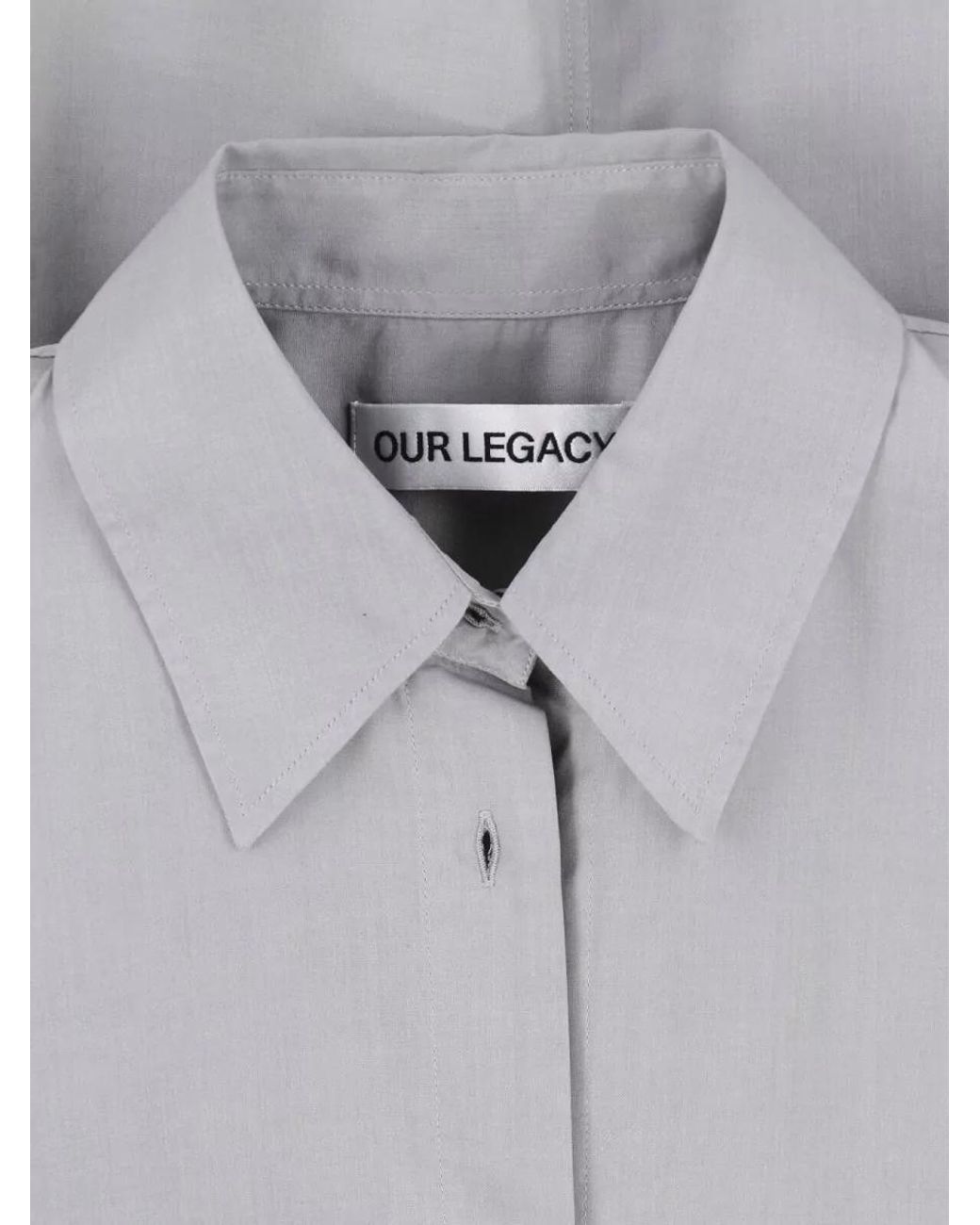 Our Legacy Gray Knee-Length Dress