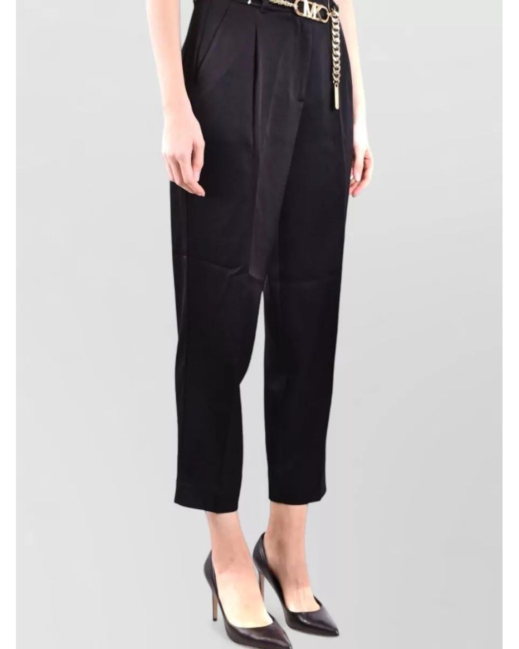 Michael Kors Black Cropped Trousers