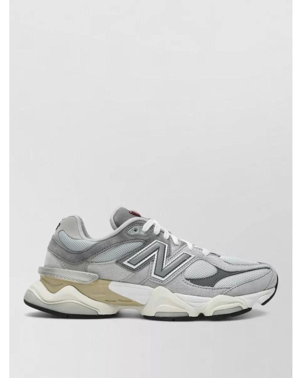 New Balance White Low-Top Sneakers
