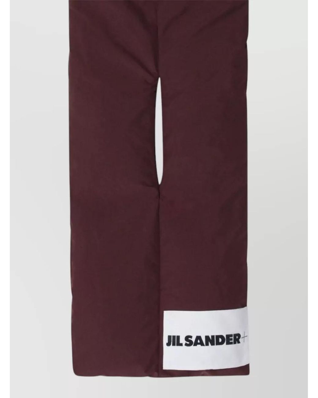 Jil Sander Purple Padded Scarf for men