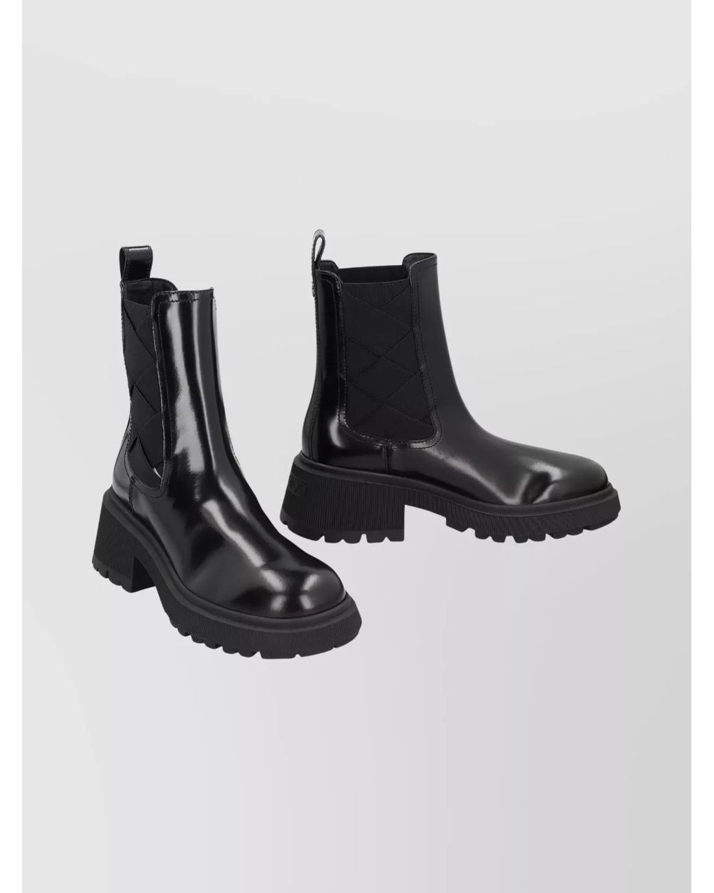 Jimmy Choo Black Leather Ankle Boots