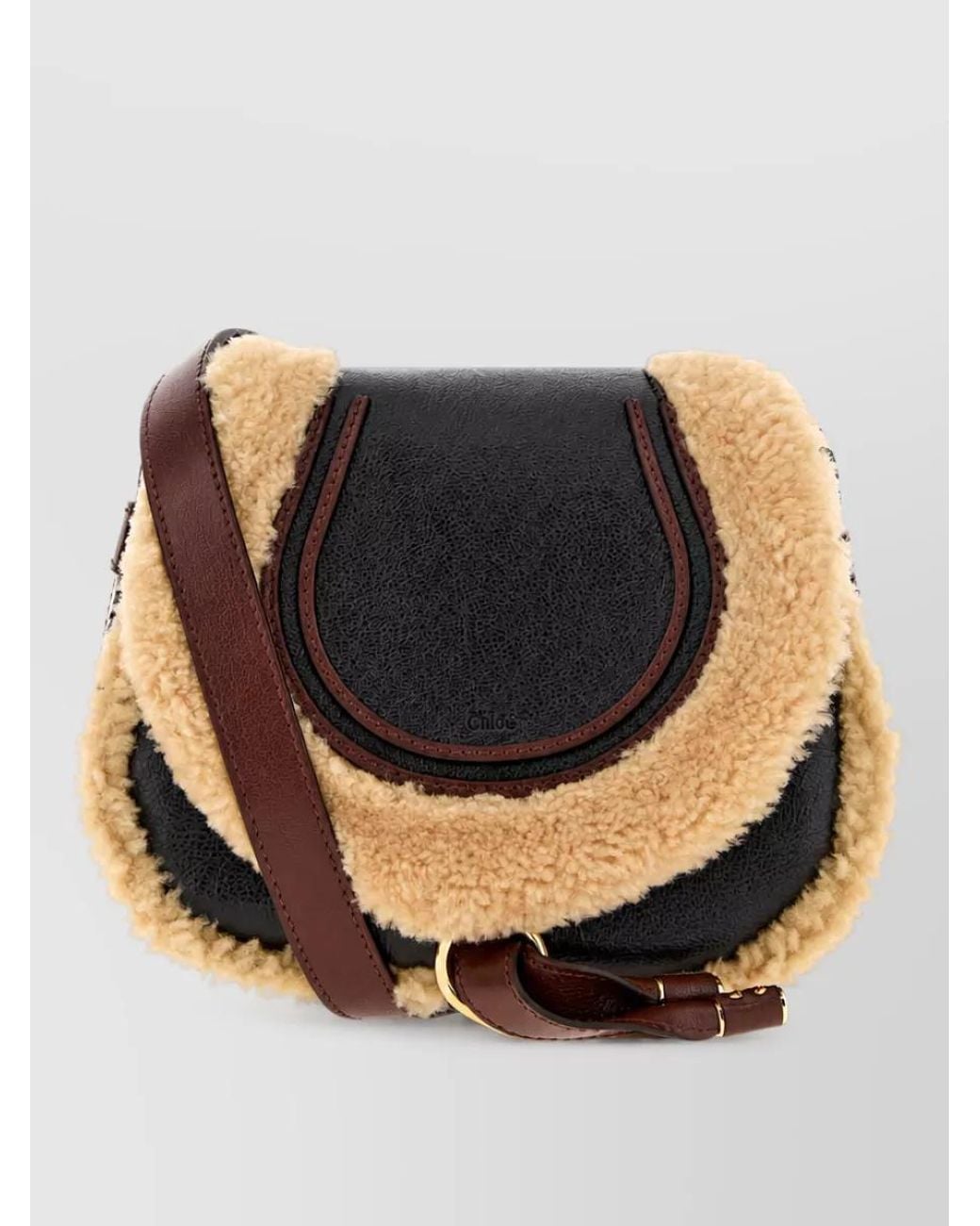 Chloé Multicolor Marcie Leather Shoulder Bag