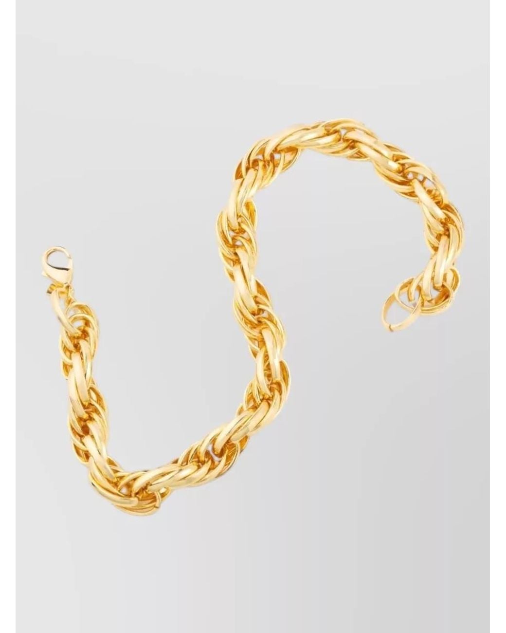 FEDERICA TOSI Metallic Plated Chain Bracelet