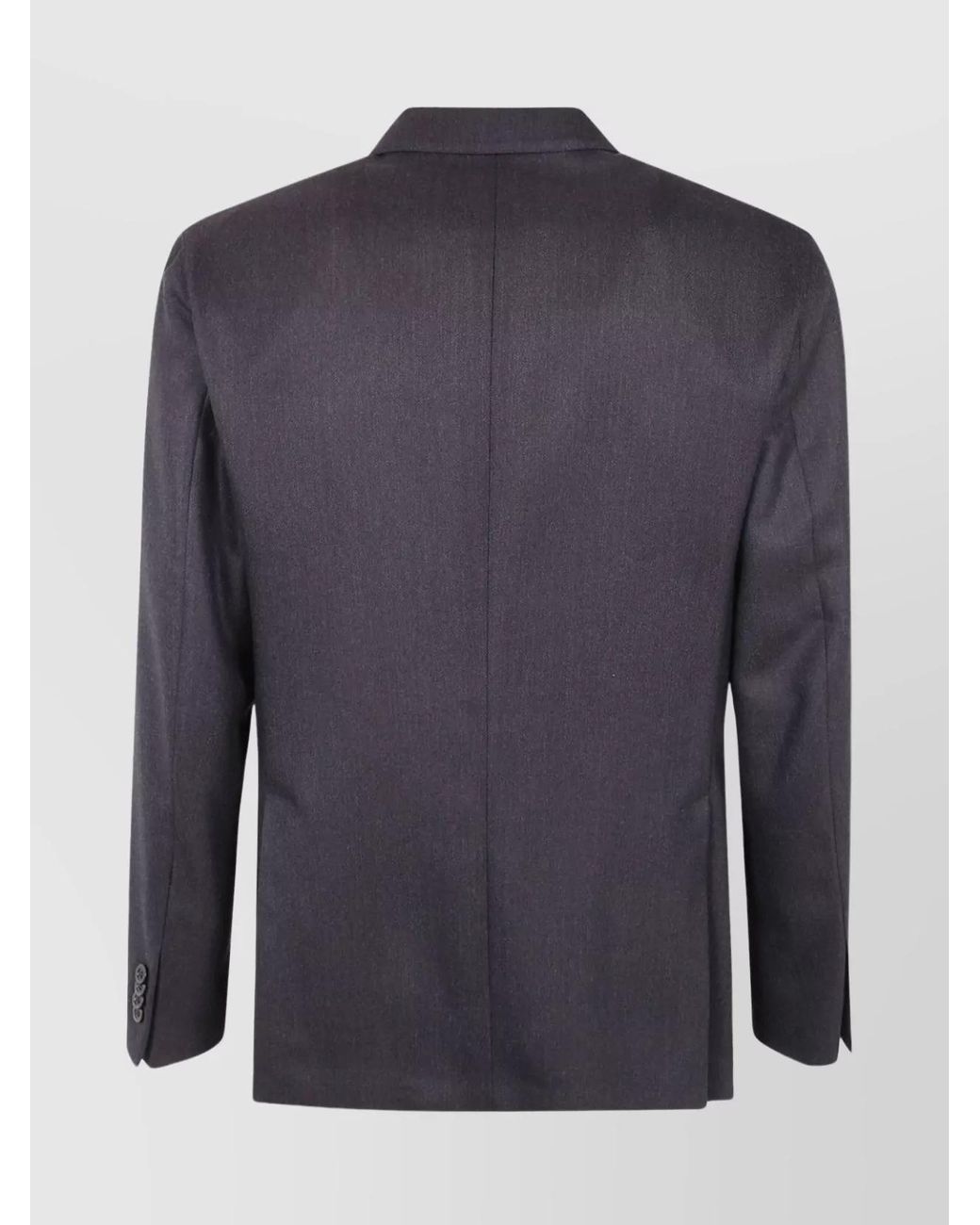 Boglioli Blue Virgin Wool Single-Breasted Jacket for men