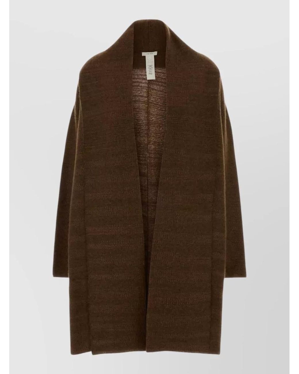 The Row Brown Cashmere Blend Cardigan