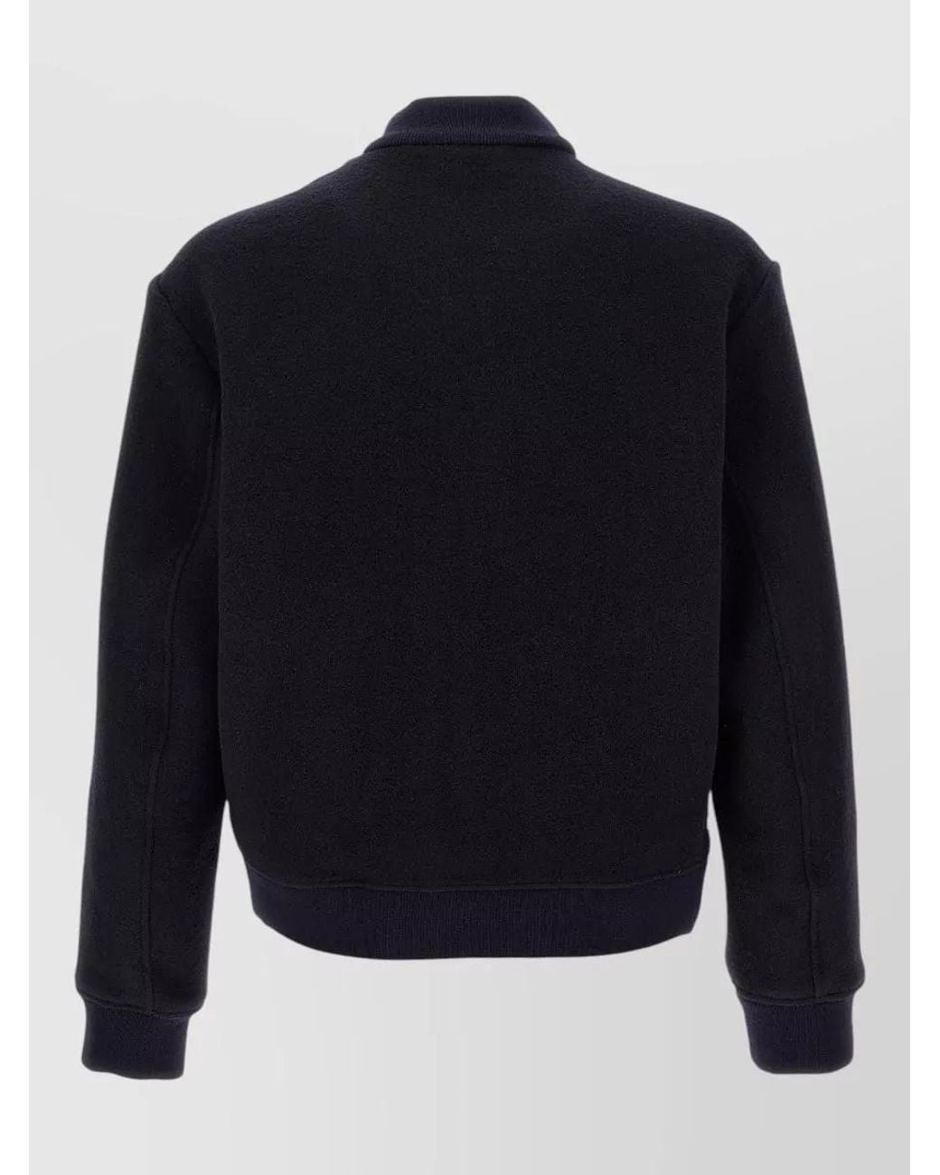 Etro Blue Wool Bomber Jacket for men