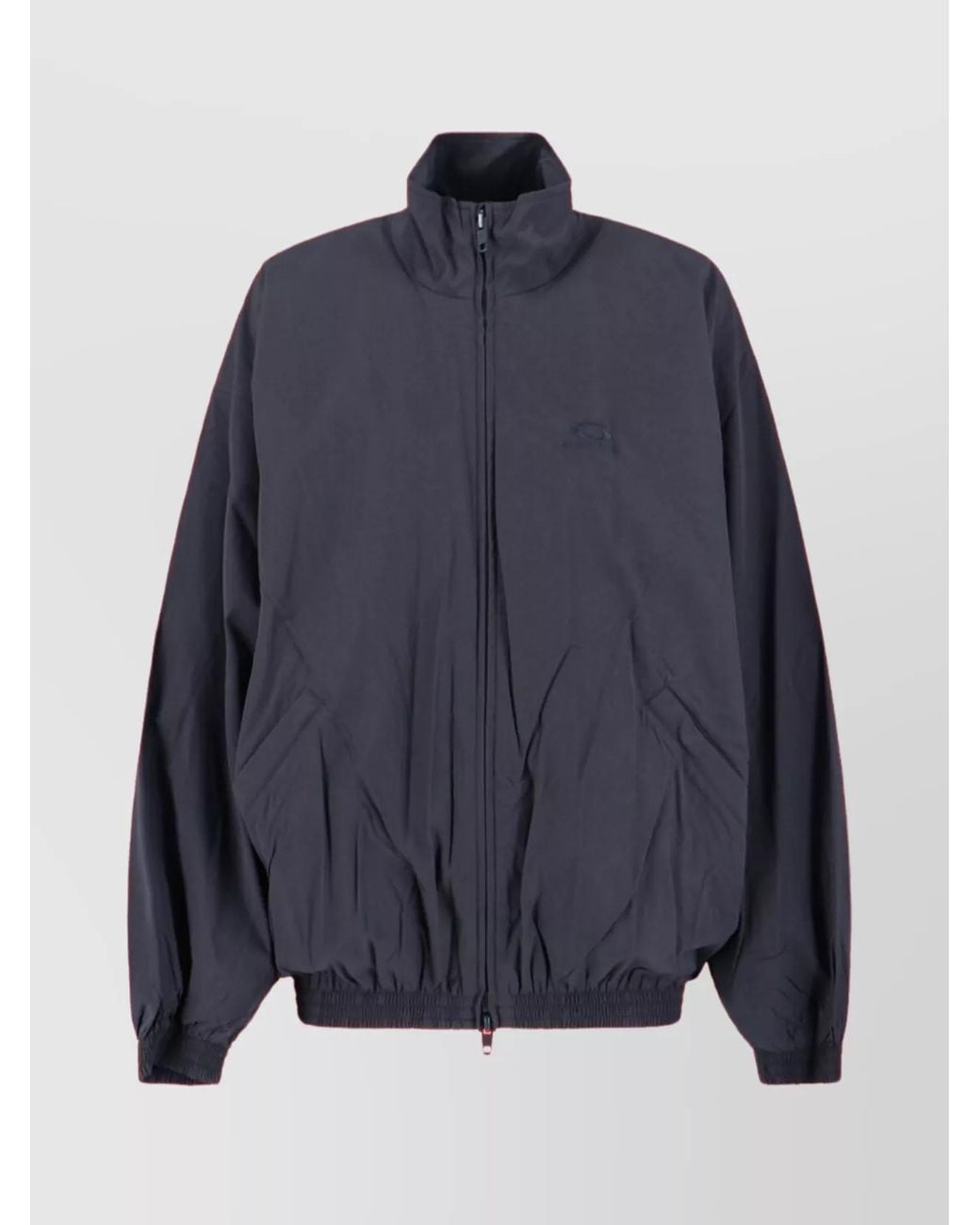 Balenciaga Blue Oversized Technical Bomber Jacket