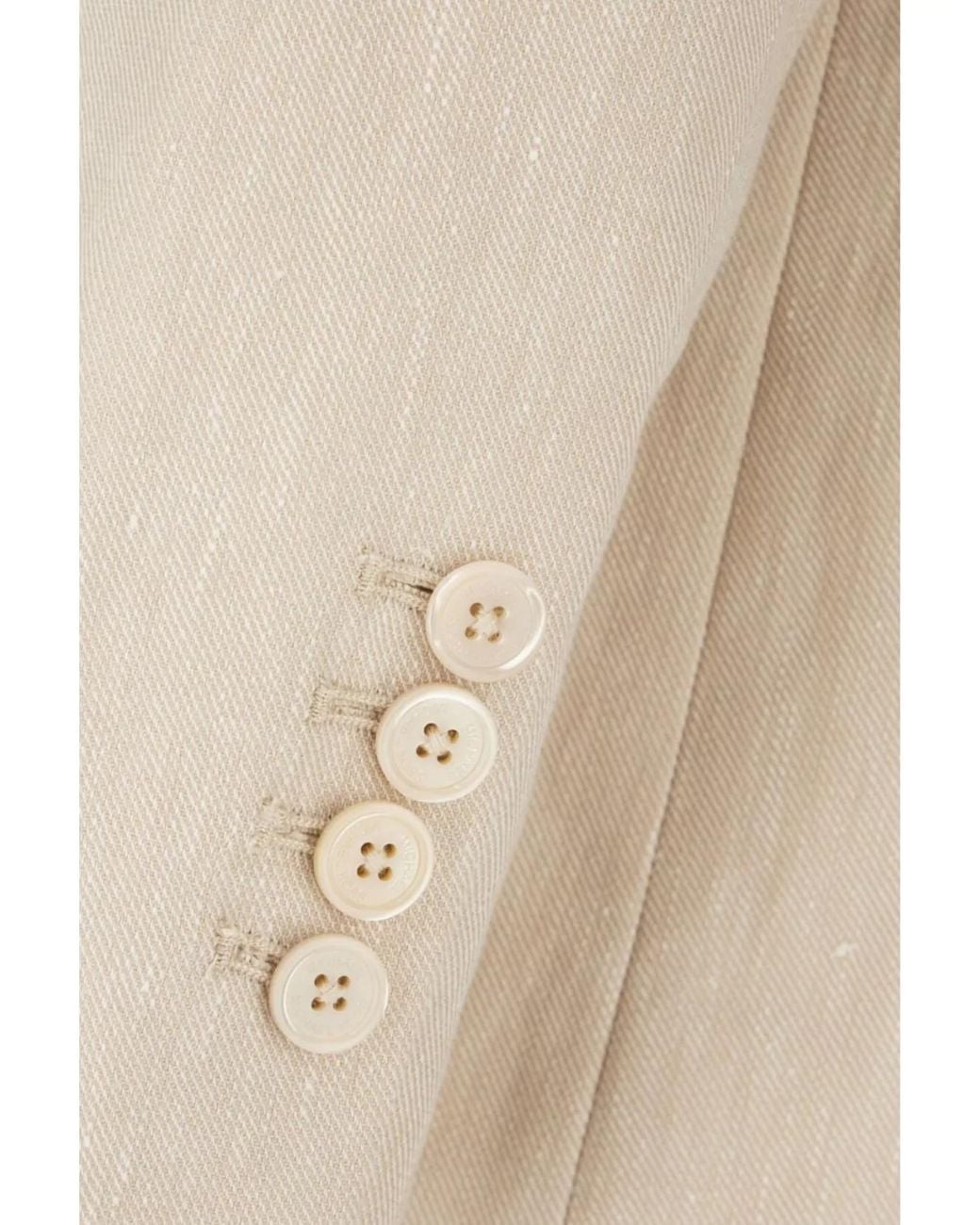 Michael Kors Natural Linen Blend Blazer