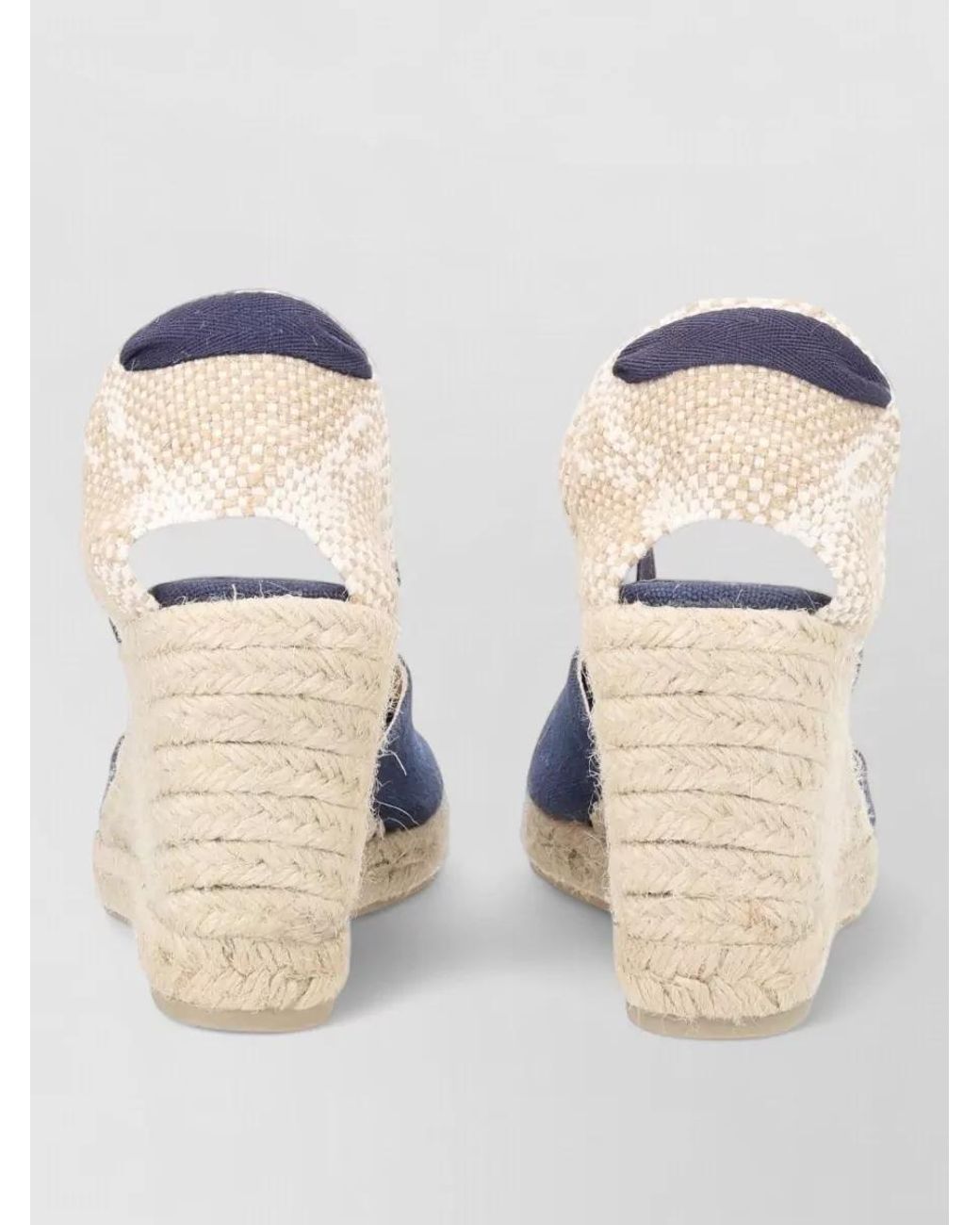 Castaner Blue Cotton Espadrilles