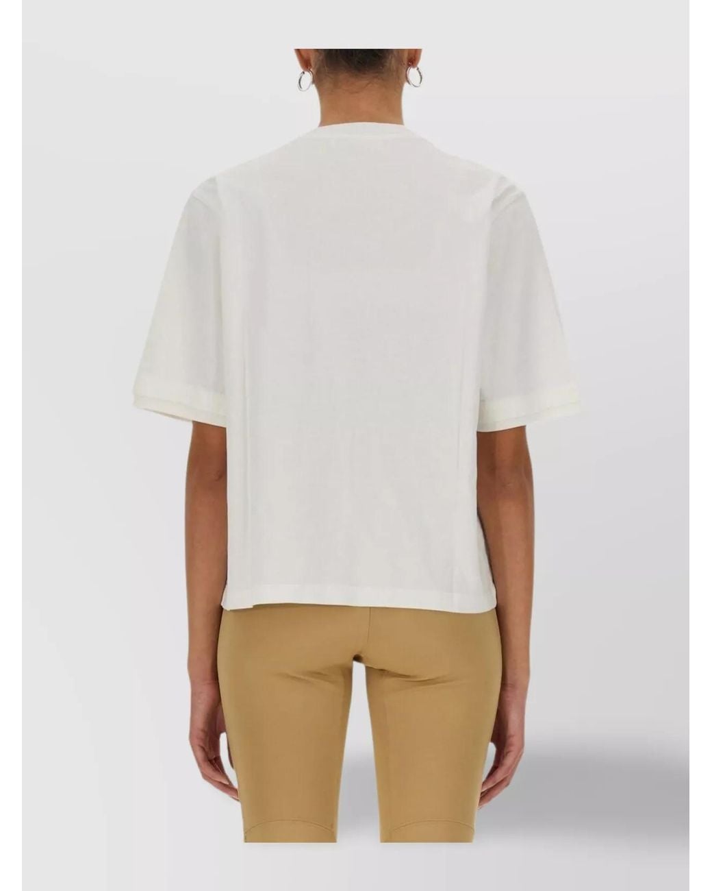 Ambush White Graphic Cotton T-Shirt