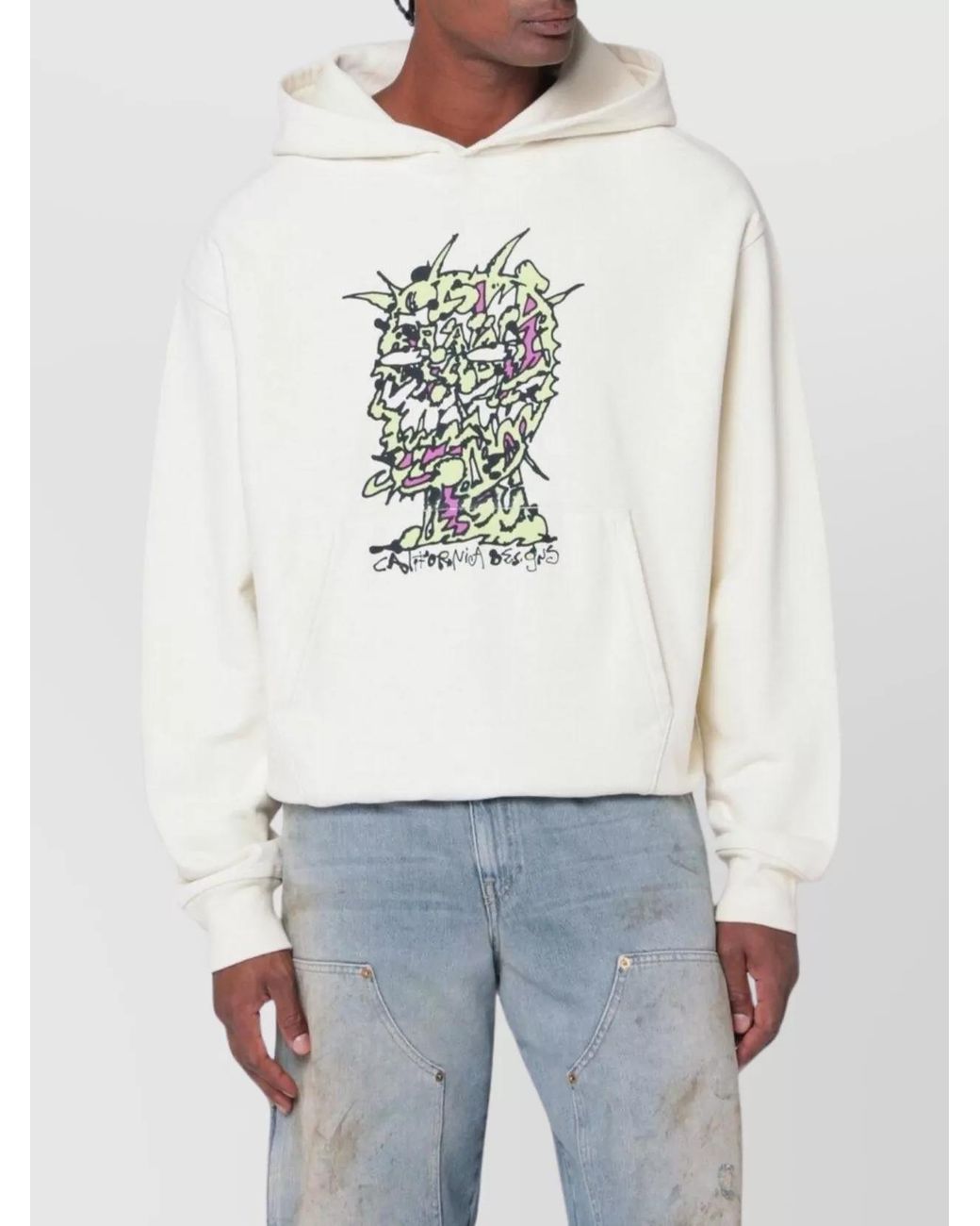Brain Dead Gray Cotton Sweatshirt for men