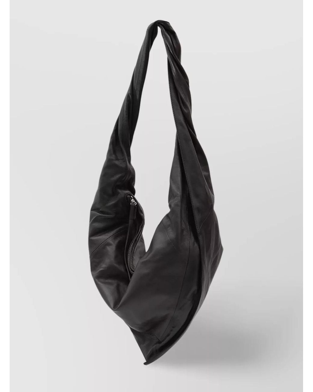 Lemaire Black Scarf Bag Small