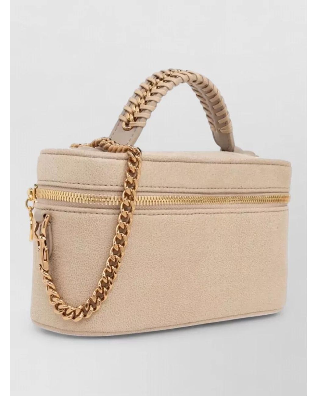 Stella McCartney Natural Falabella Vanity Case Tote Bag