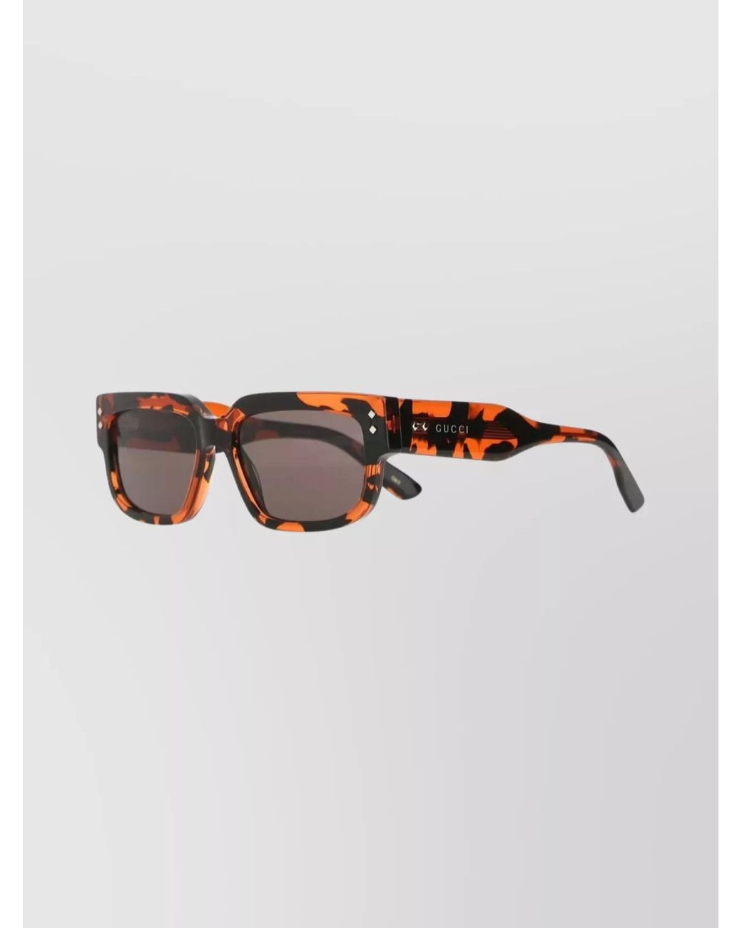 Gucci Gray Acetate Sunglasses for men