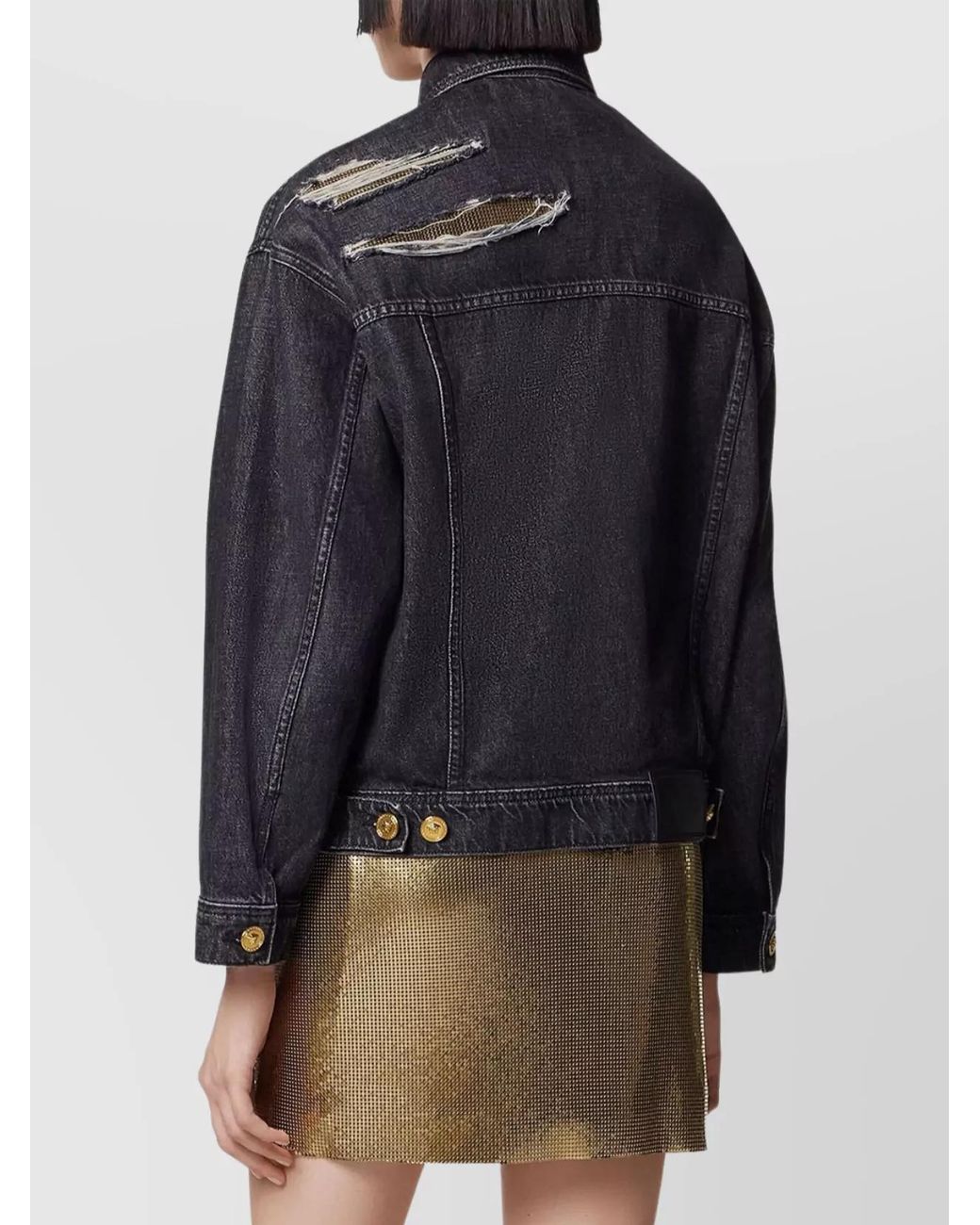 Versace Blue Denim Jacket