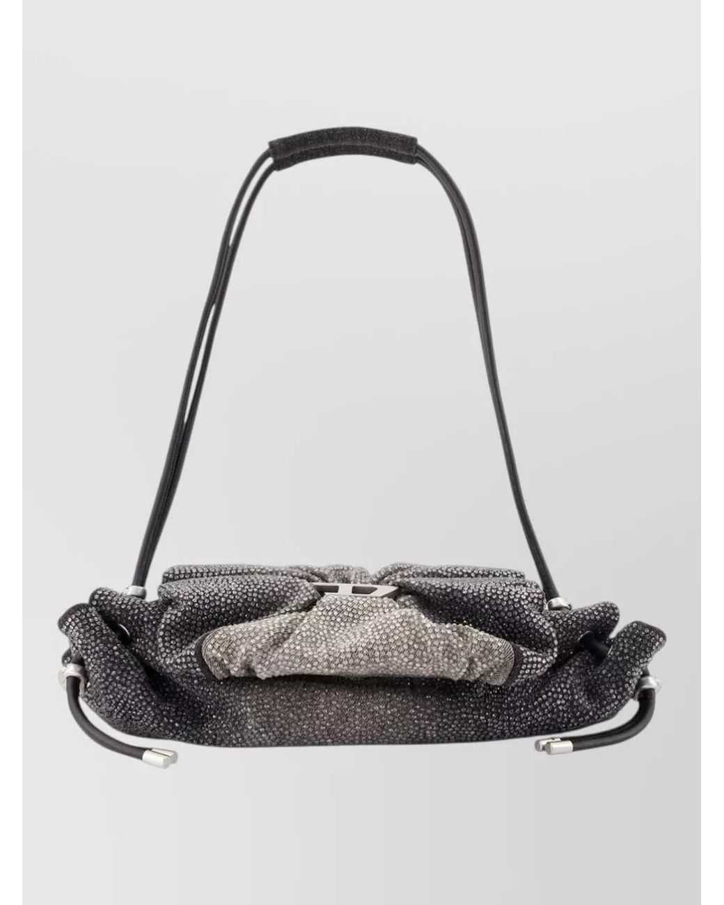 DIESEL Multicolor Scrunch-D Small Cotton Clutch Bag