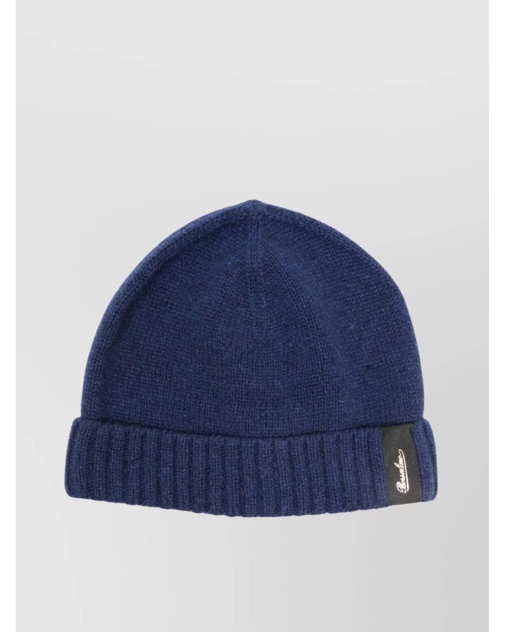 Borsalino Blue Cashmere Beanie