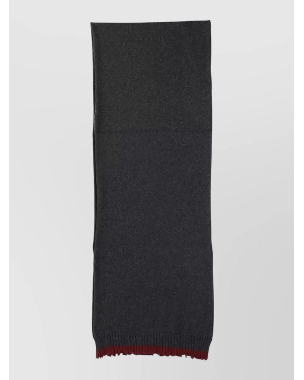 Uma Wang Black Cashmere Scarf