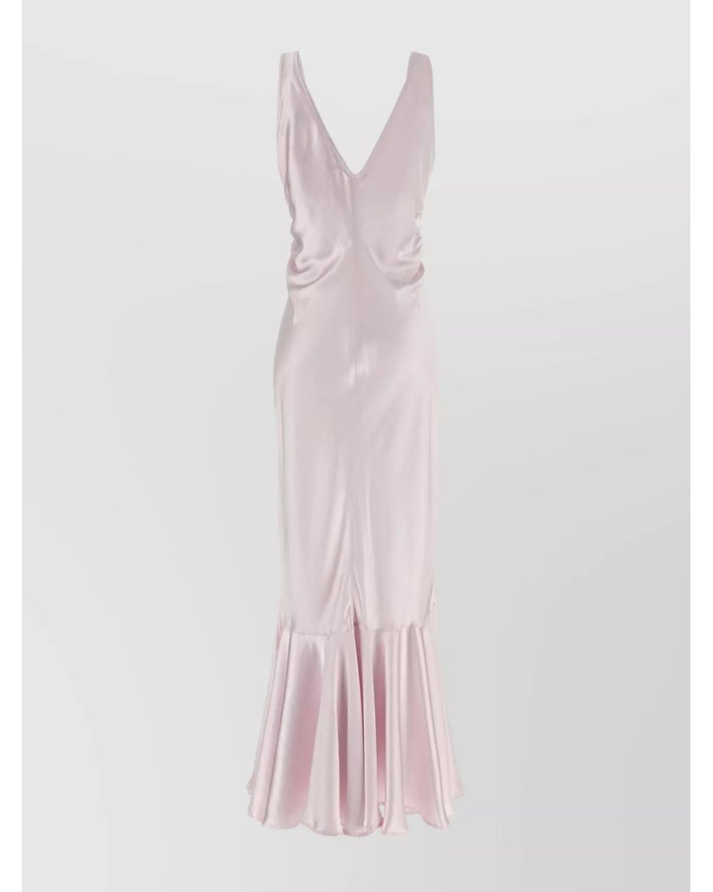 Sportmax Pink Polyester Katia Midi Dress