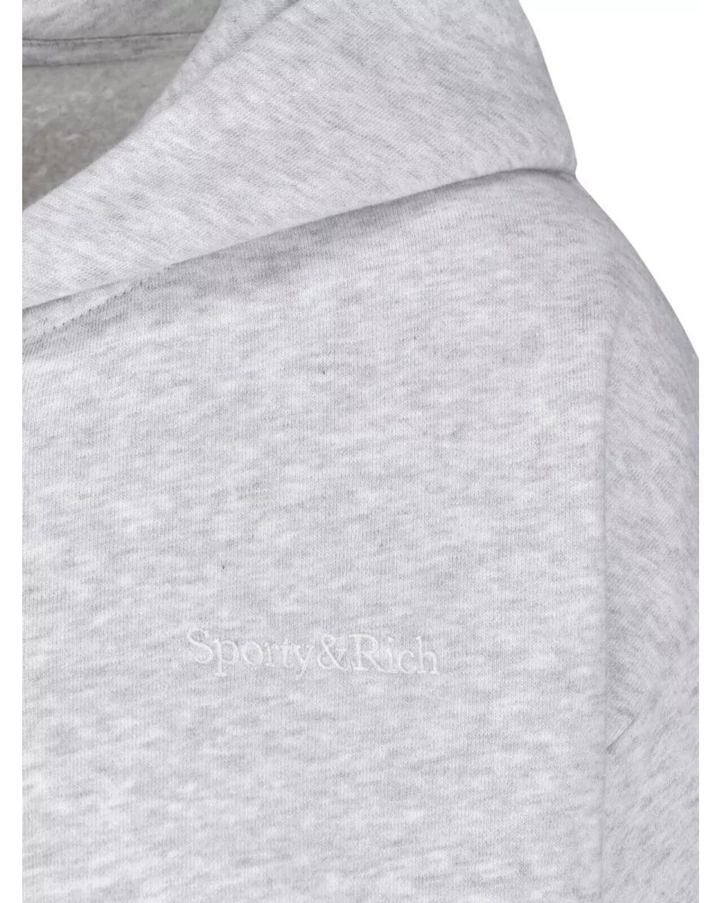 Sporty & Rich Gray Sweatshirt Jacket