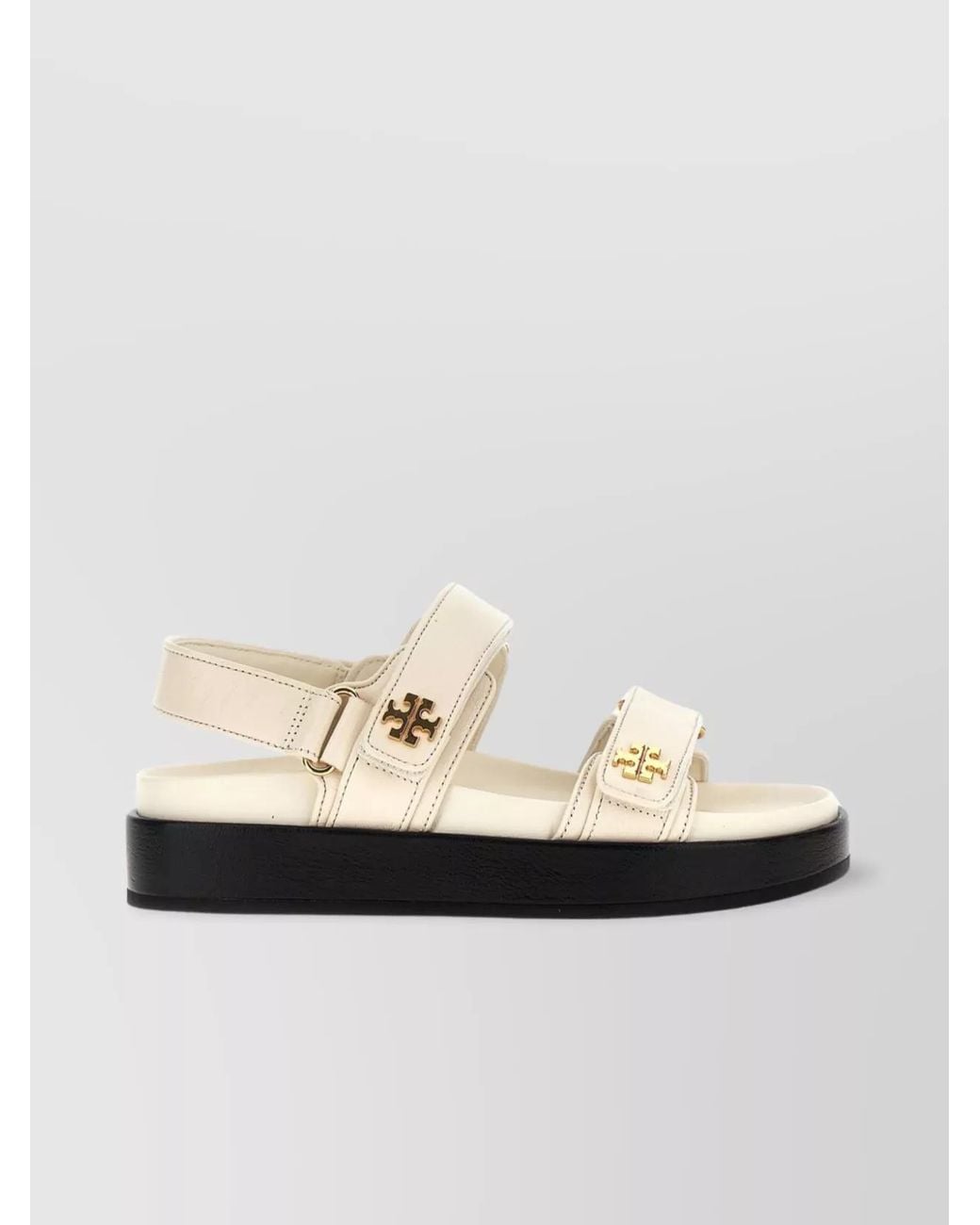 Tory Burch White Leather Sport Sandals