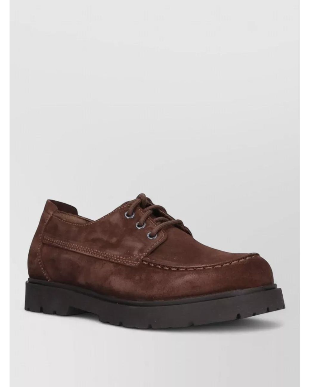Birkenstock Brown Leather Lace-Up Brogues