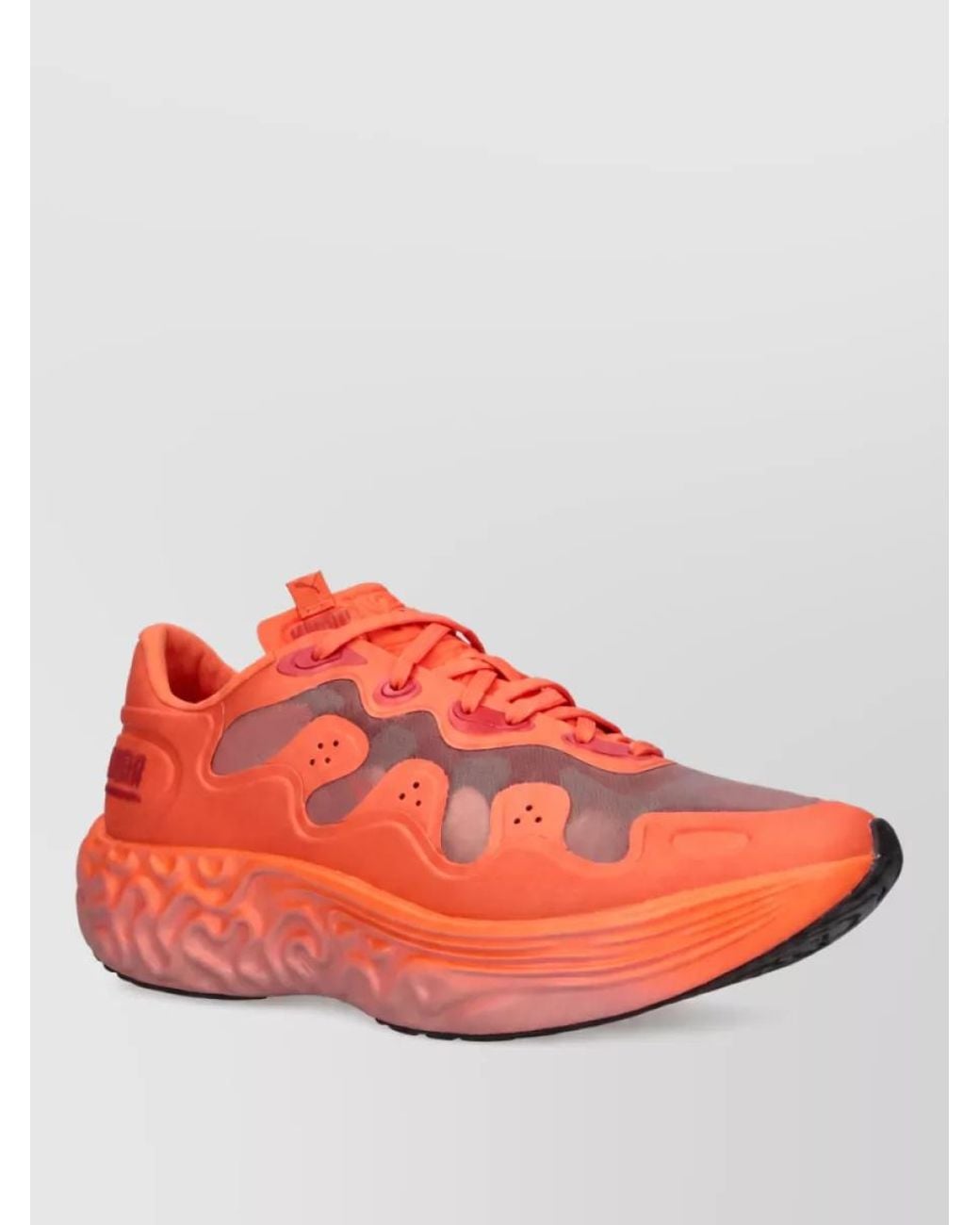 PUMA Orange Low Top Sneakers