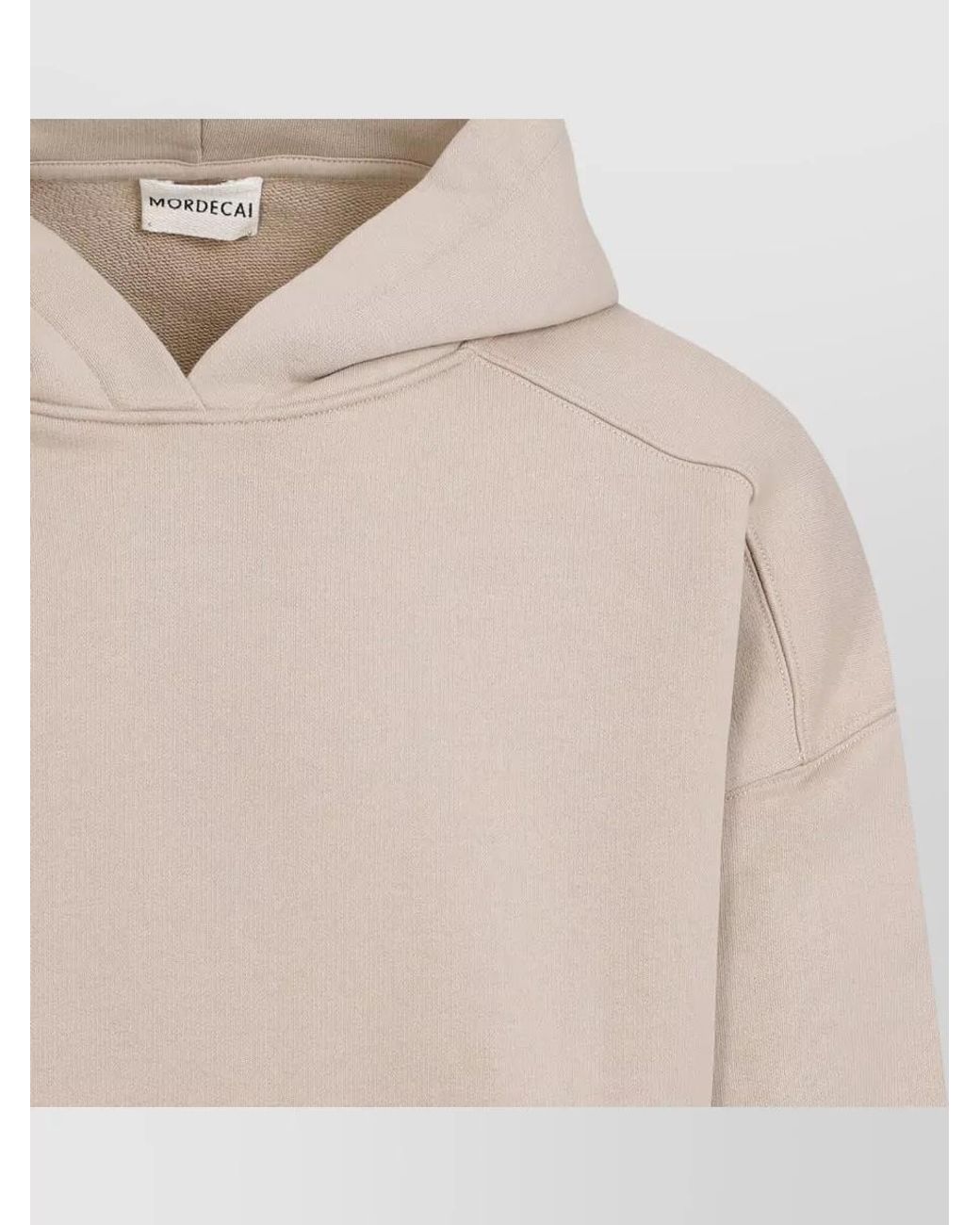 Mordecai Natural Cotton Hooded Sweatshirt for men