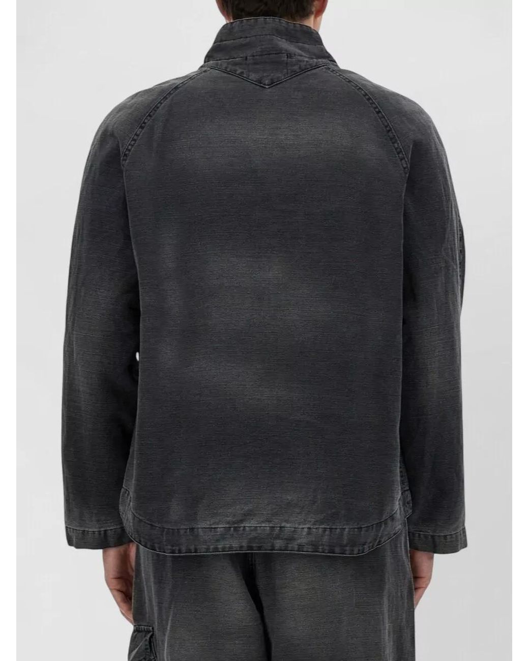 YMC Black Erkin Shirt Jacket for men