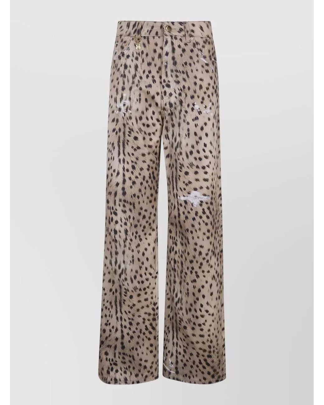 Amiri Multicolor Wide-Leg Jeans