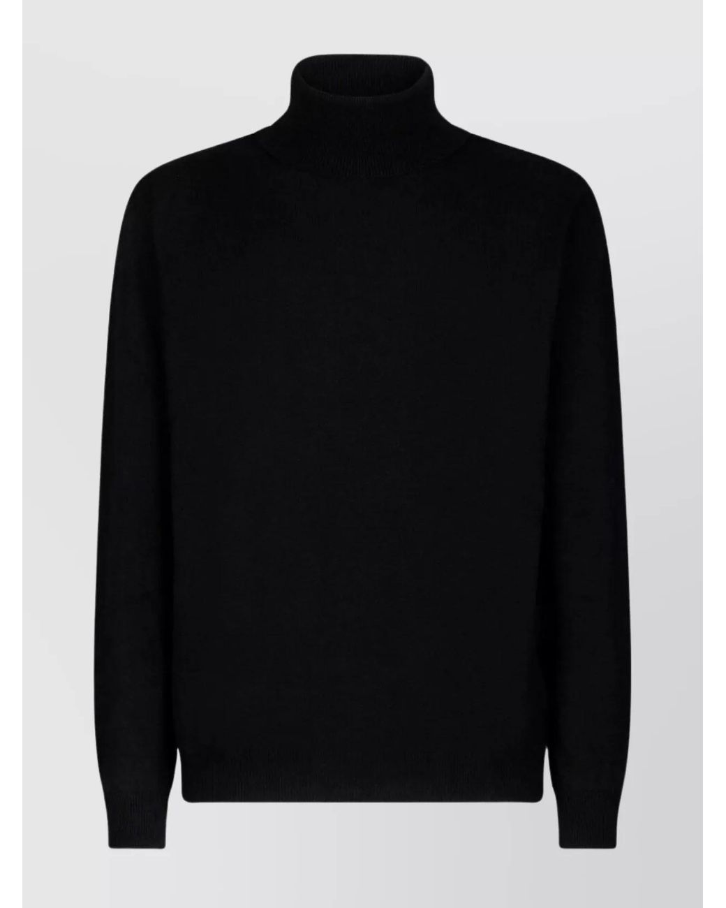 Dondup Black Cashmere Wool Jumper for men