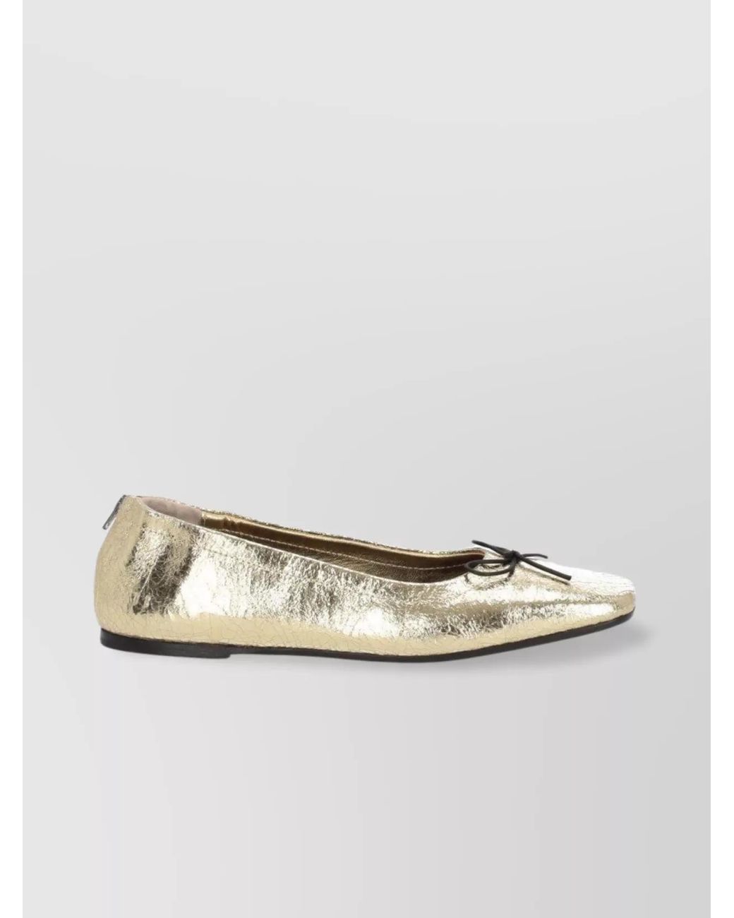 Golden Goose Deluxe Brand Multicolor Leather Zip Ballerina Shoes