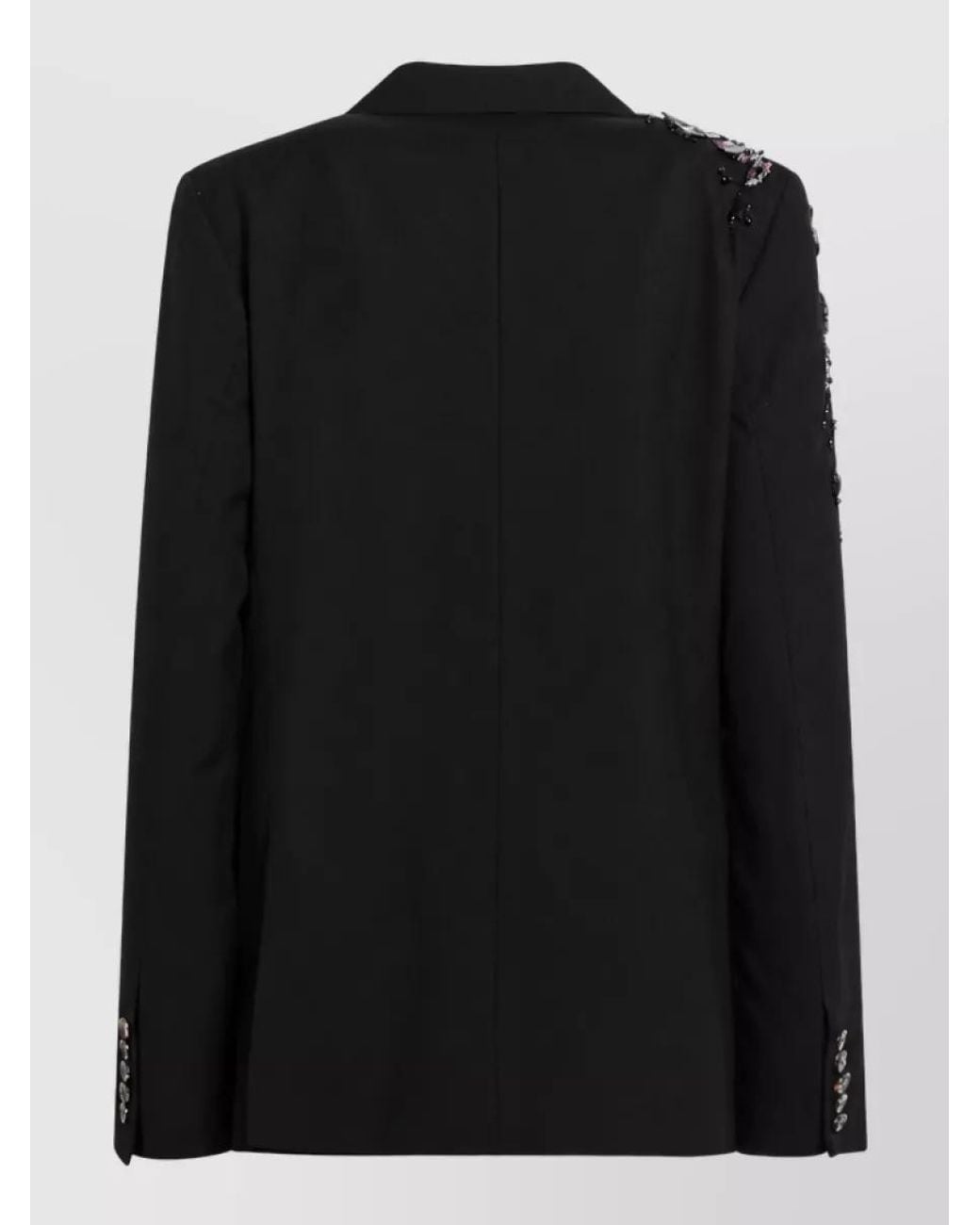 Dries Van Noten Black Wool Blazer