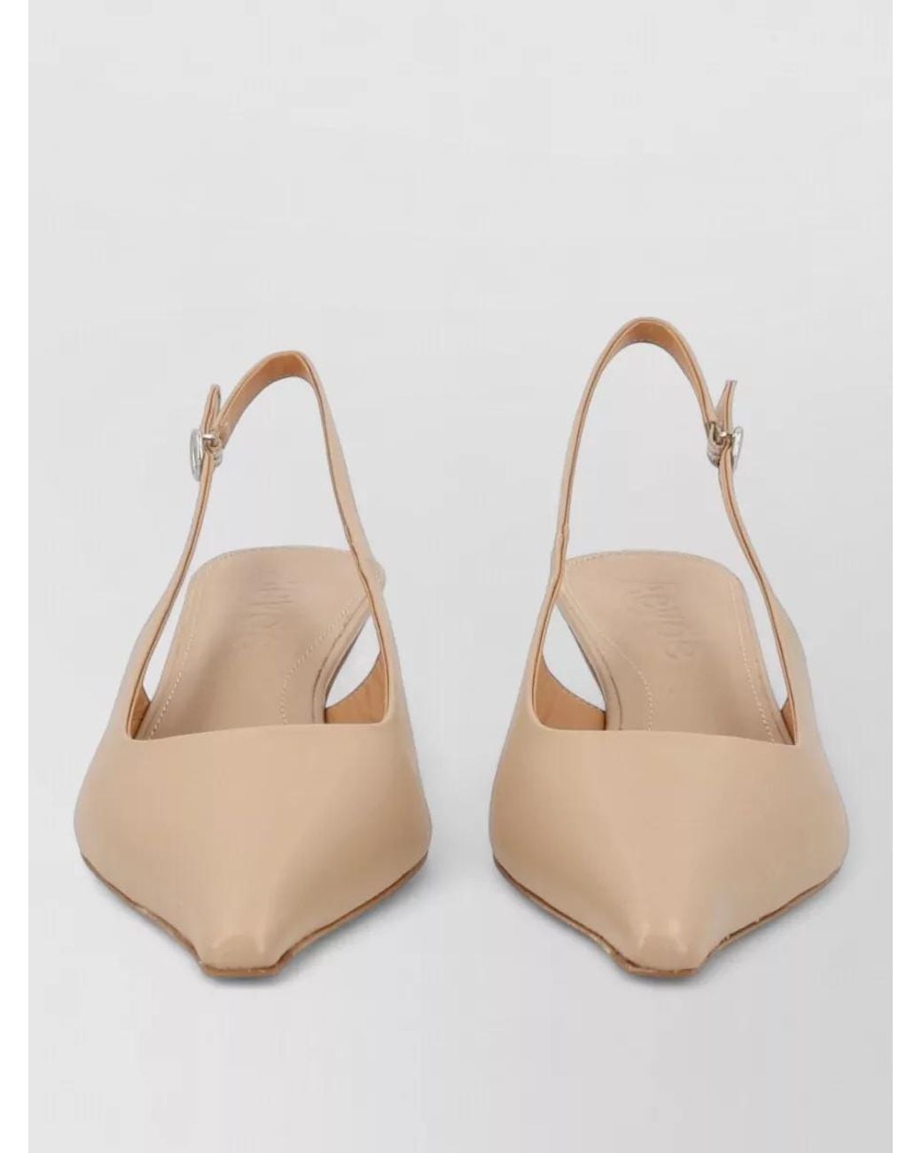 Aeyde Natural Leather Pumps