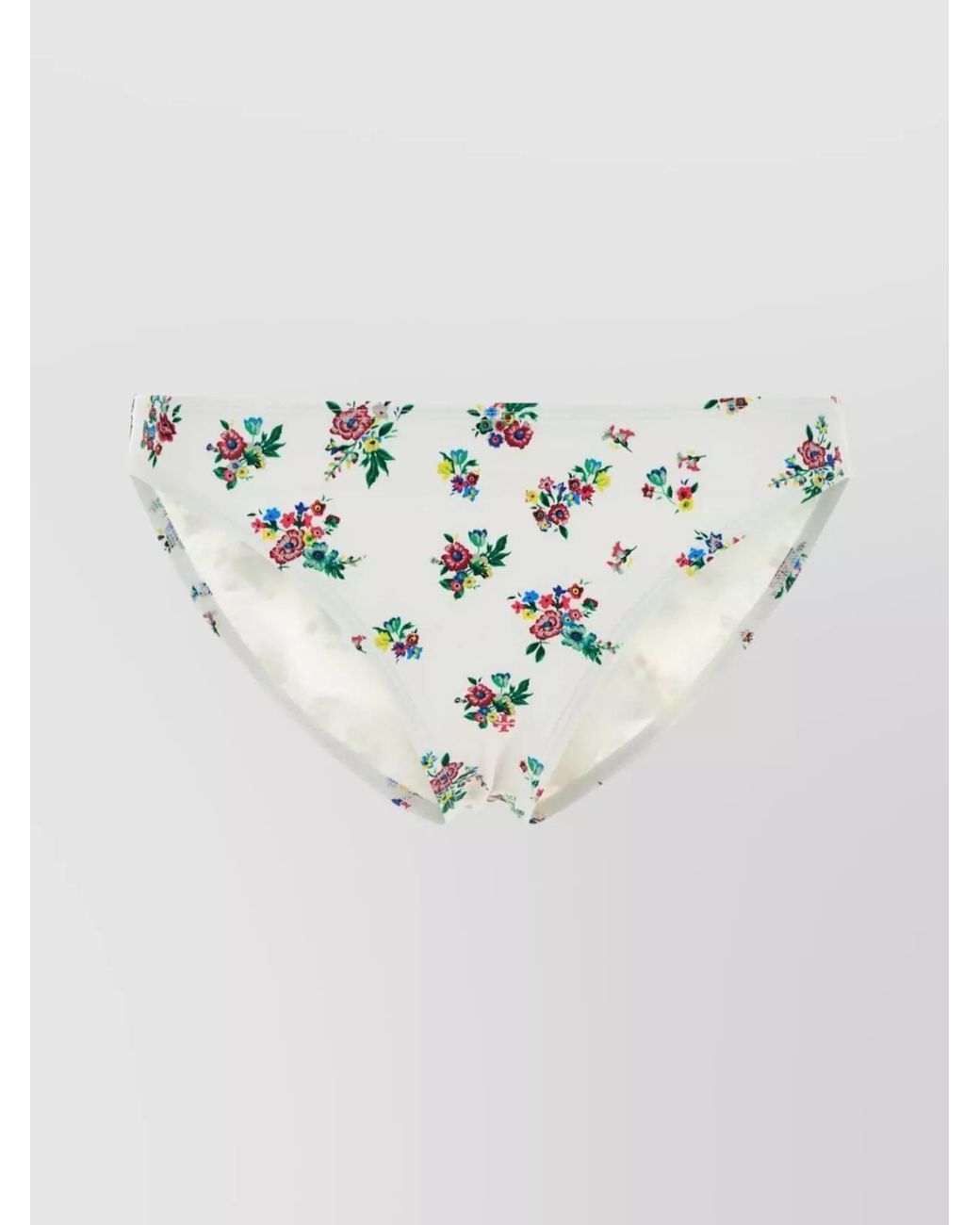 Tory Burch Multicolor Floral-Print Bikini Bottom