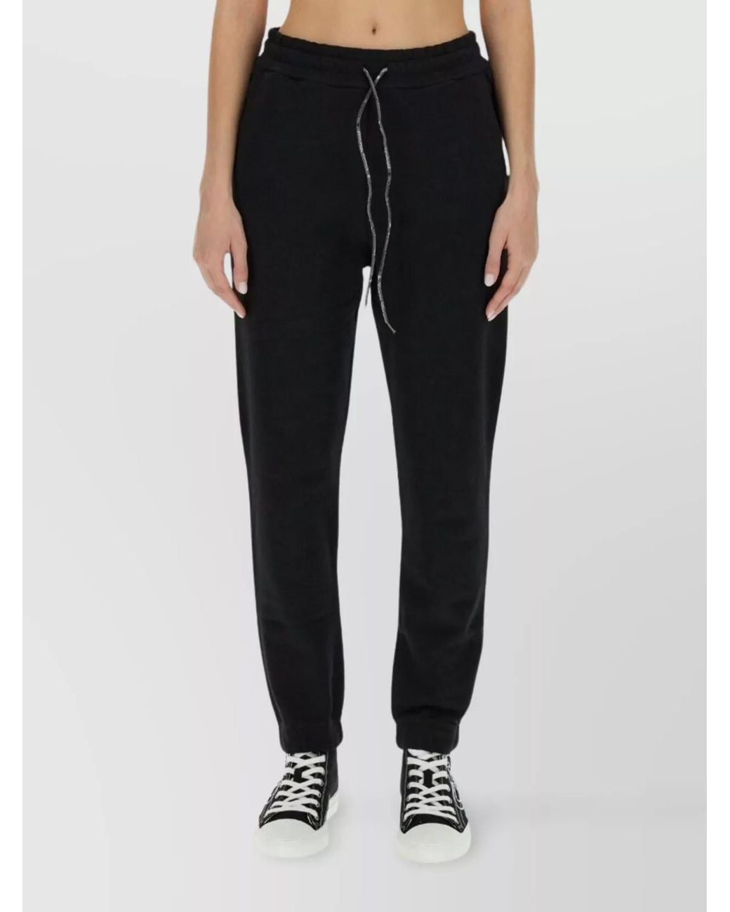 Vivienne Westwood Black Printed Cotton Jogging Pants