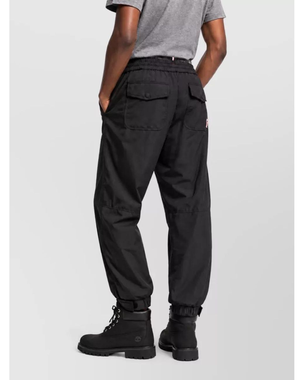 Moncler Gray Grenoble Straight Leg Joggers for men